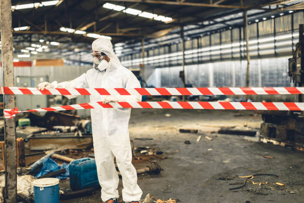 Professional Drug Lab Cleanup technician working in Pleasant Hill, MO